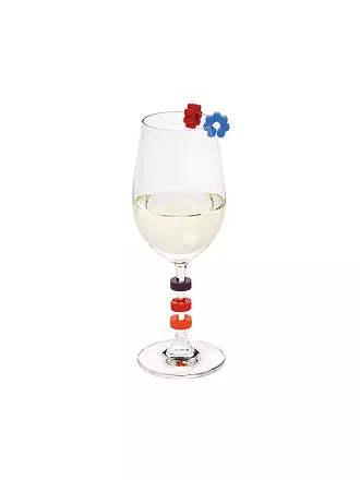 LURCH | Marque-verres en silicone FancyRings, lot de 12 | 